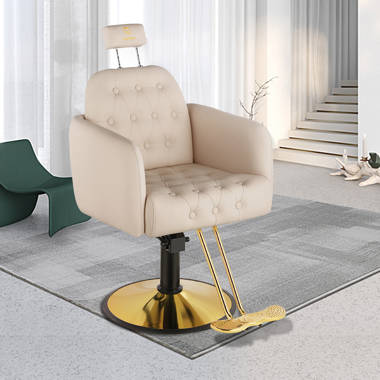 Leather salon chair online